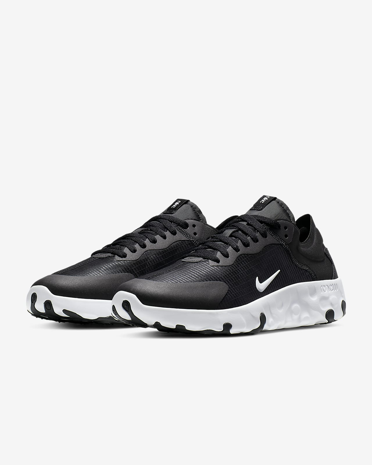nike renew lucent all black