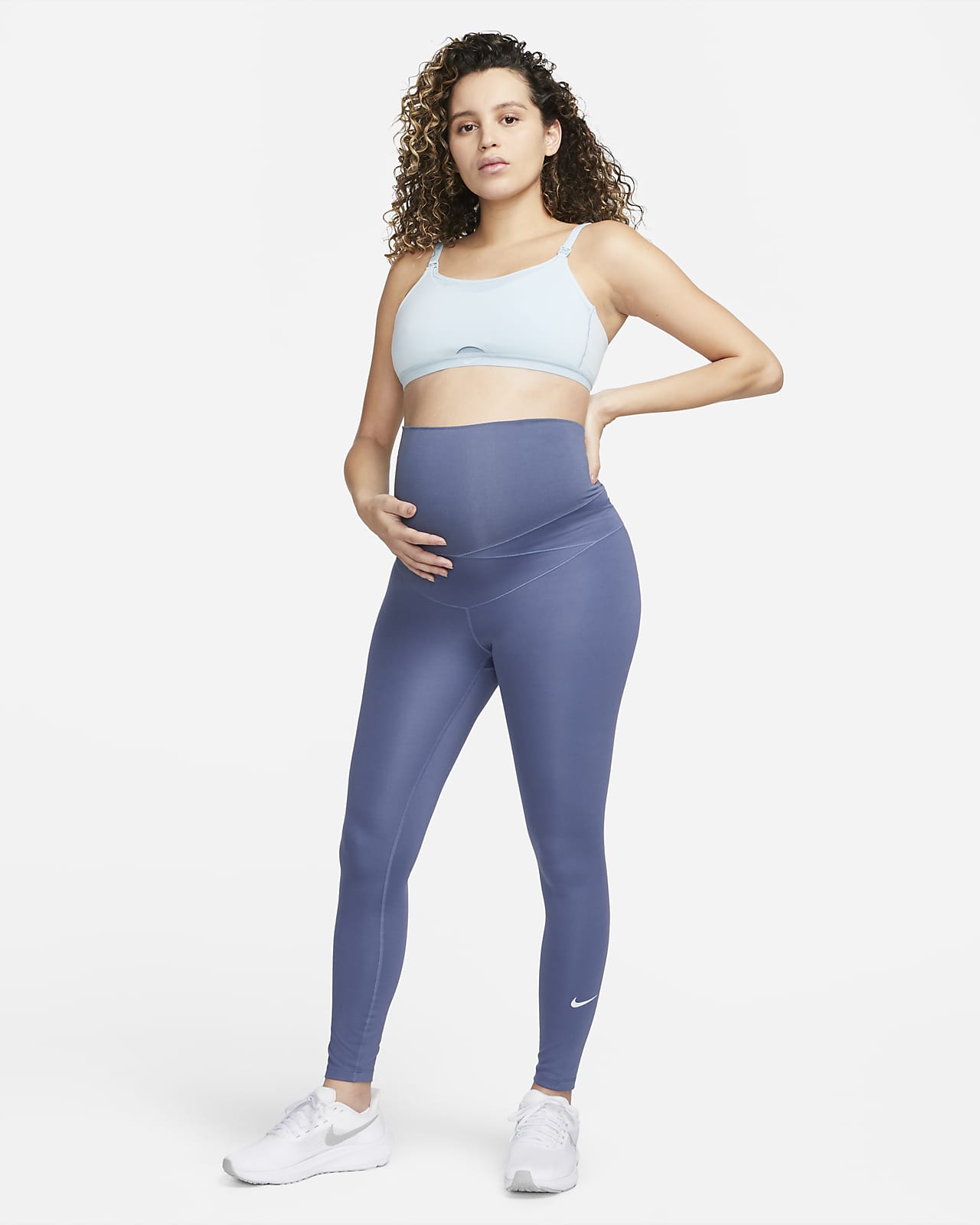 Nike One (M) Women's High-Waisted Leggings (Maternity).