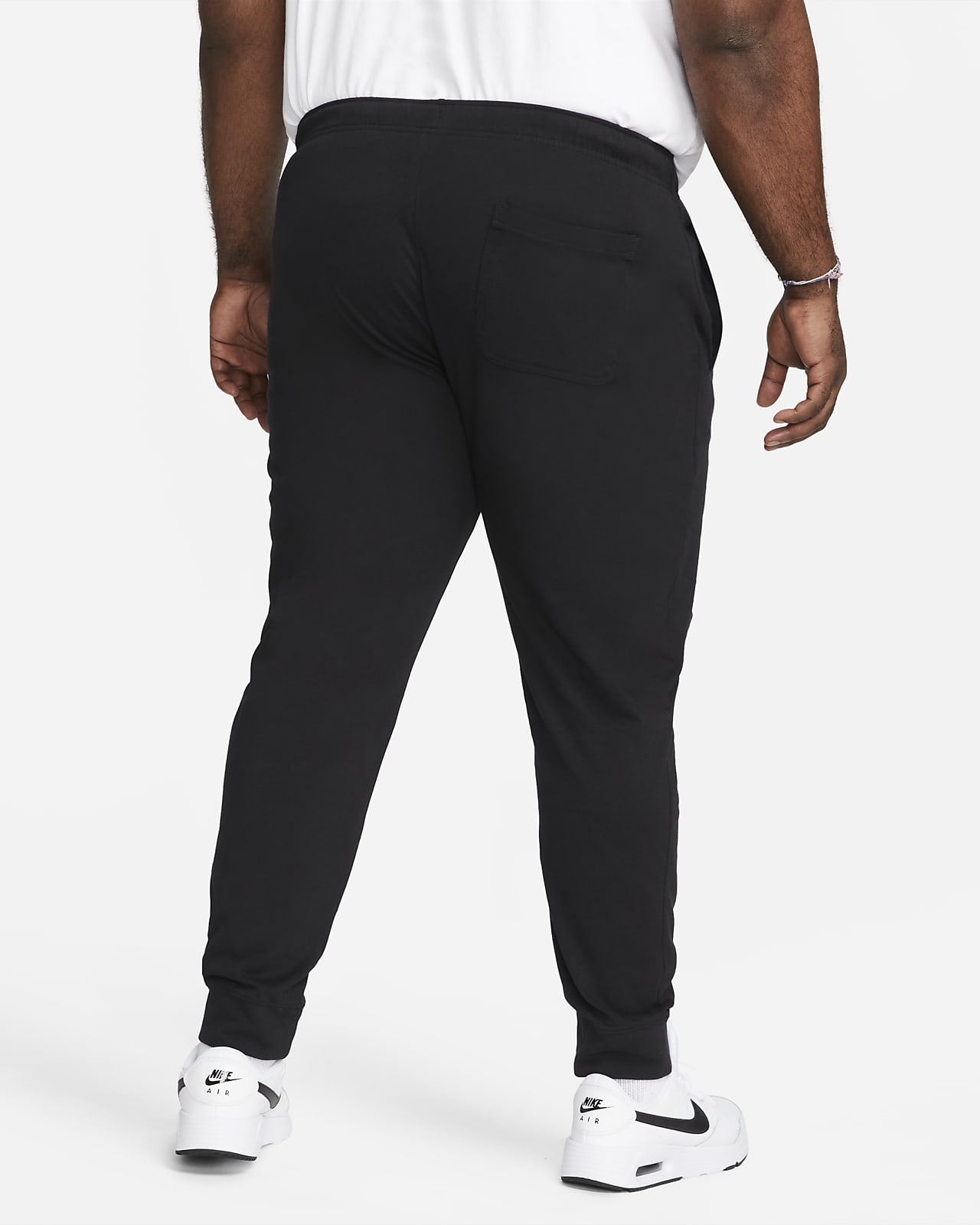 mens nike club jersey joggers