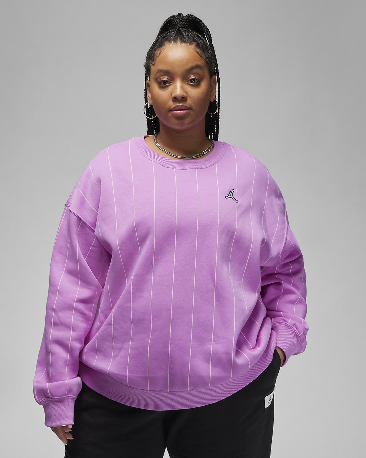 Fleece Women's Crew-Neck Sweatshirt (Plus Size). Nike.com