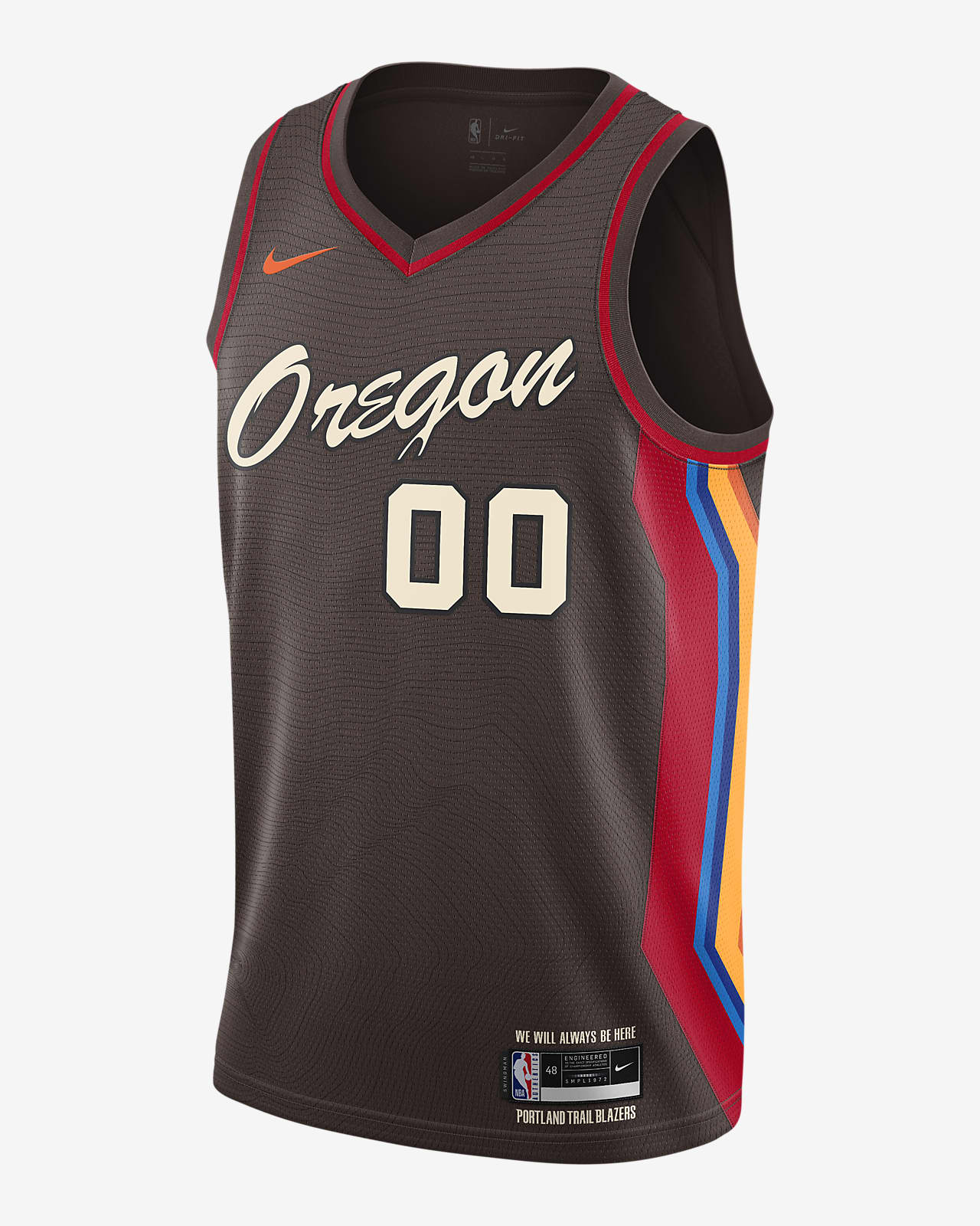 波特兰开拓者队city Edition Nike Nba Swingman Jersey 男子球衣 耐克 Nike 中国官网