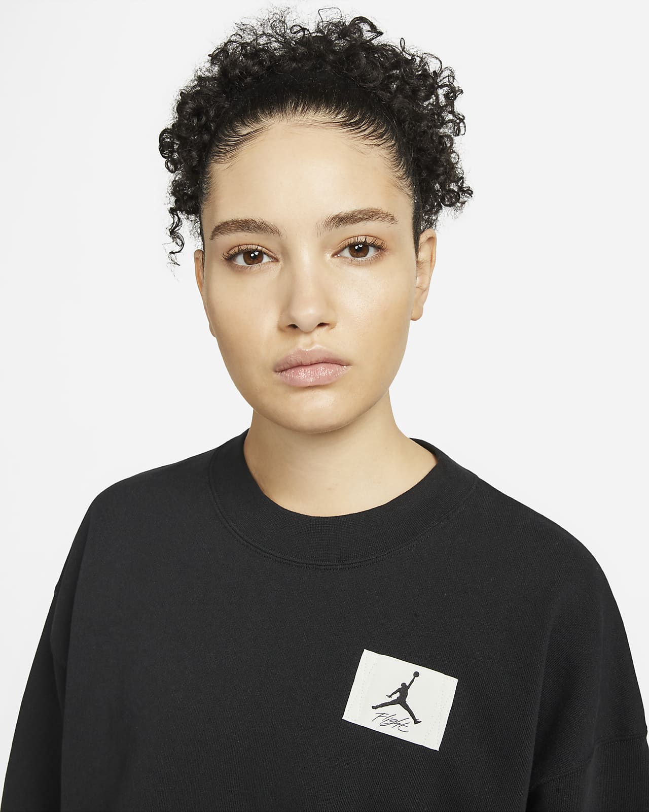 Jordan Essentials Women's Fleece Crew Sweatshirt. Nike GB