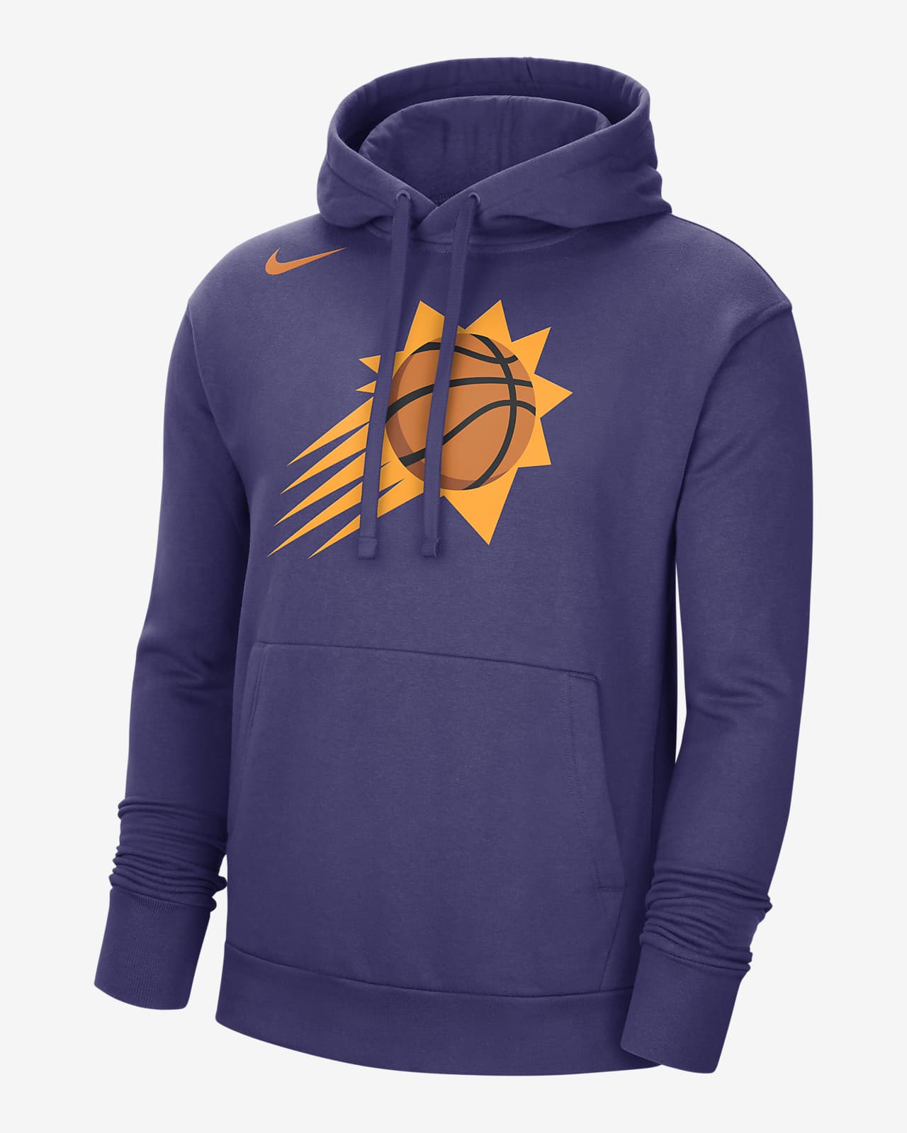 Felpa pullover in fleece con cappuccio Phoenix Suns Nike NBA – Uomo