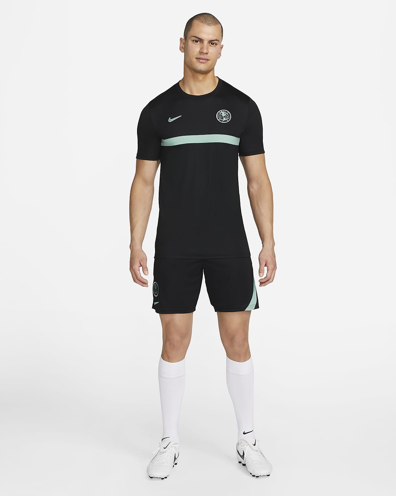 Playera de fútbol de manga corta Nike Dri-FIT para hombre Club América  Academy Pro. Nike.com