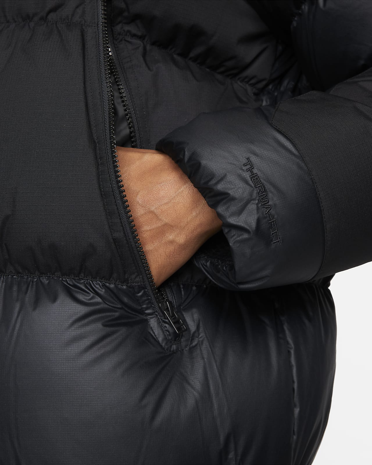 nike men's repel parka