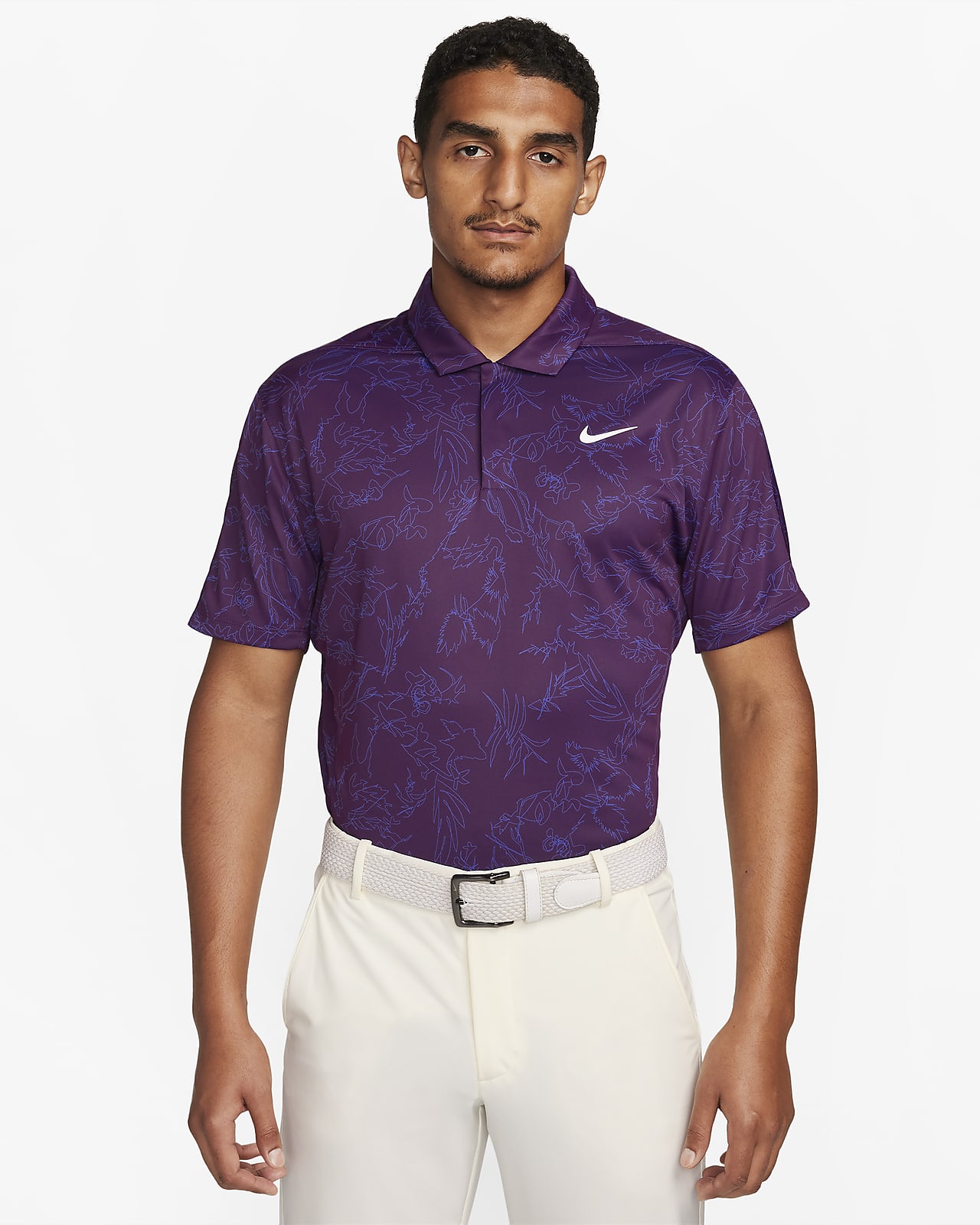 Regnskab Luscious Gøre mit bedste Tiger Woods Men's Nike Dri-FIT ADV Golf Polo. Nike.com
