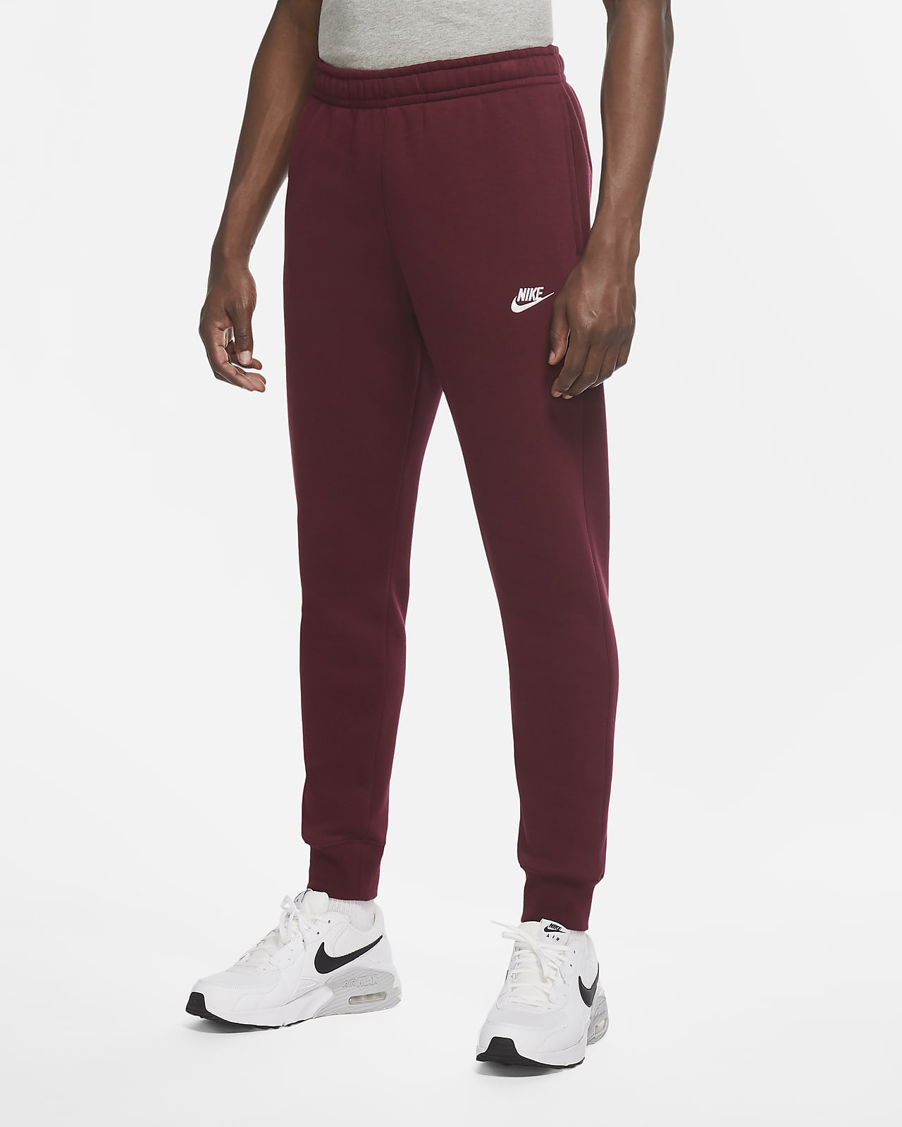 nike men's club joggers