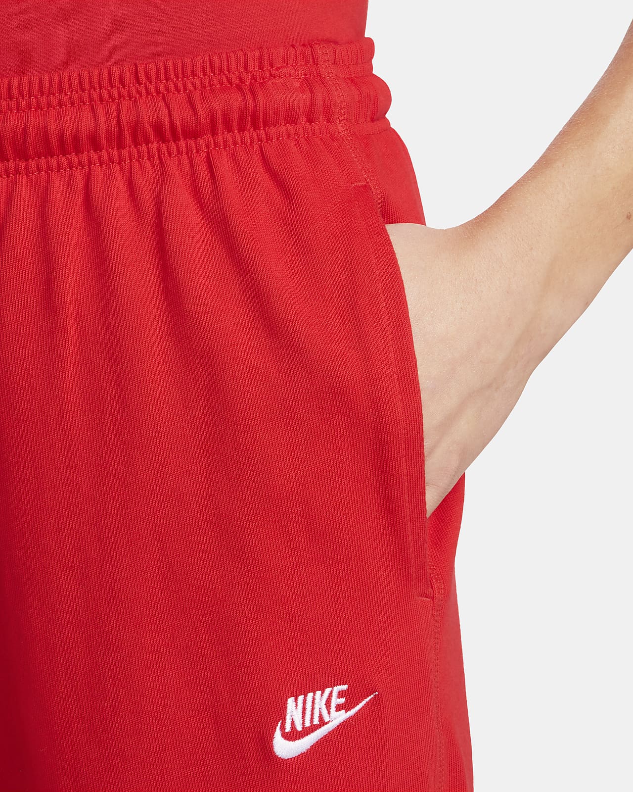 Nike Club Fleece Tracksuit in Red