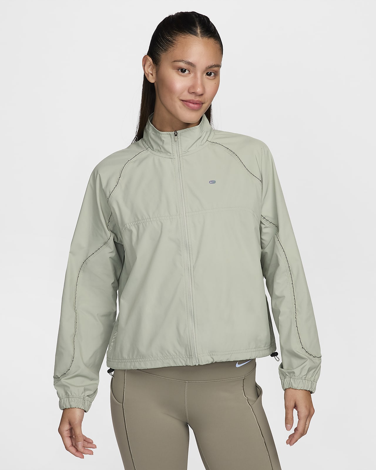 【ナイキ公式】ウィメンズ ランニングジャケット グリーン ウィメンズ S Nike Women's Running Jacket