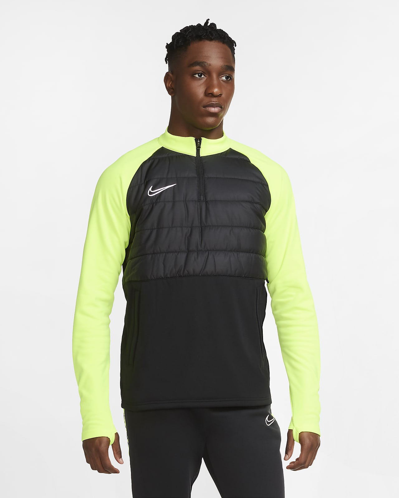 nike academy drill top padded