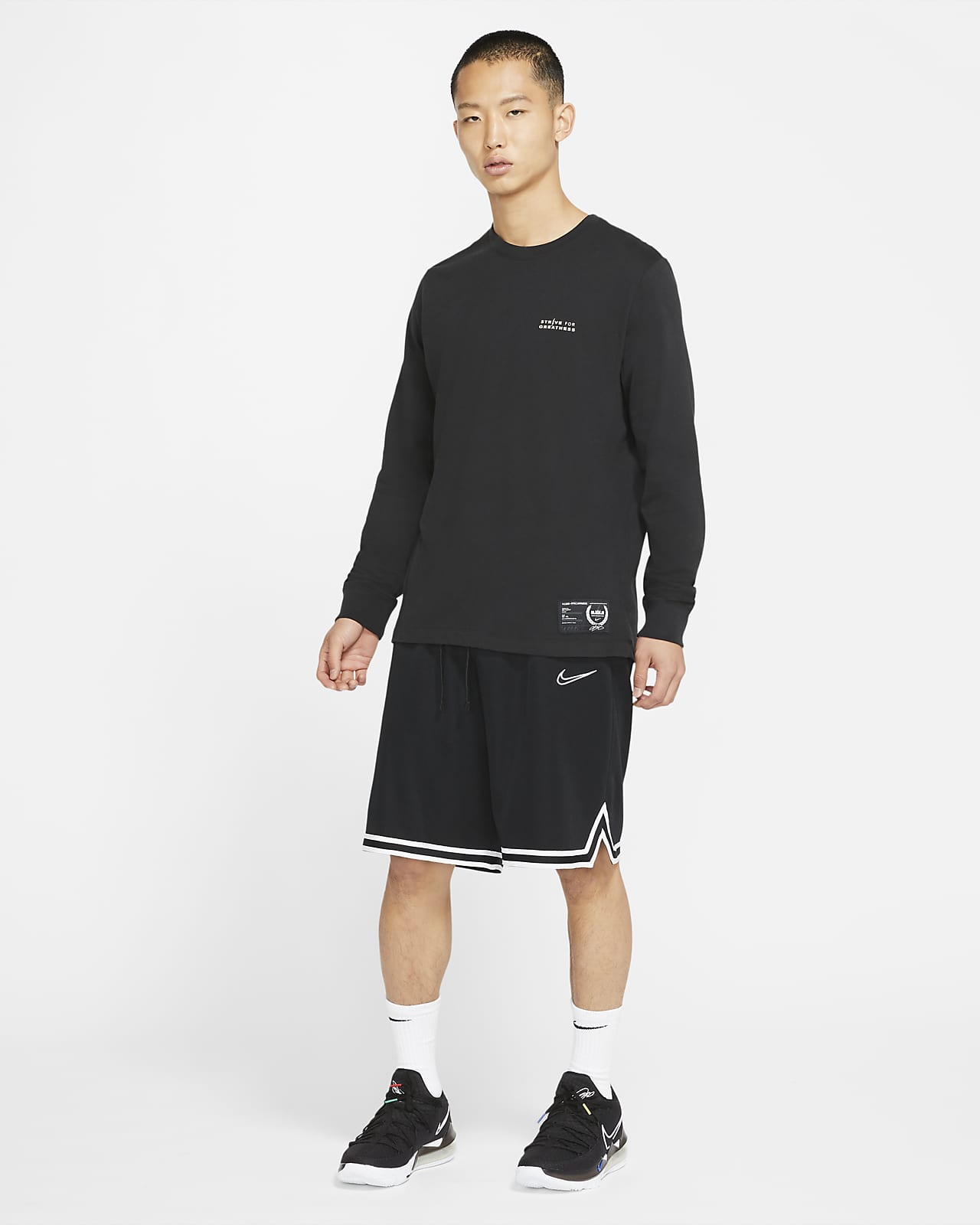 nike dri fit long sleeve basketball