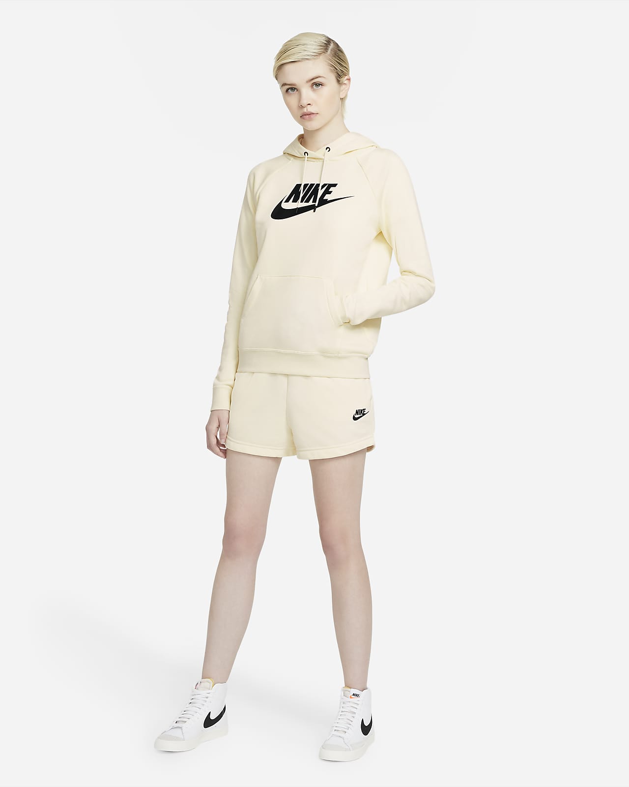 Nike Sportswear Essential Women's French Terry Shorts. Nike GB