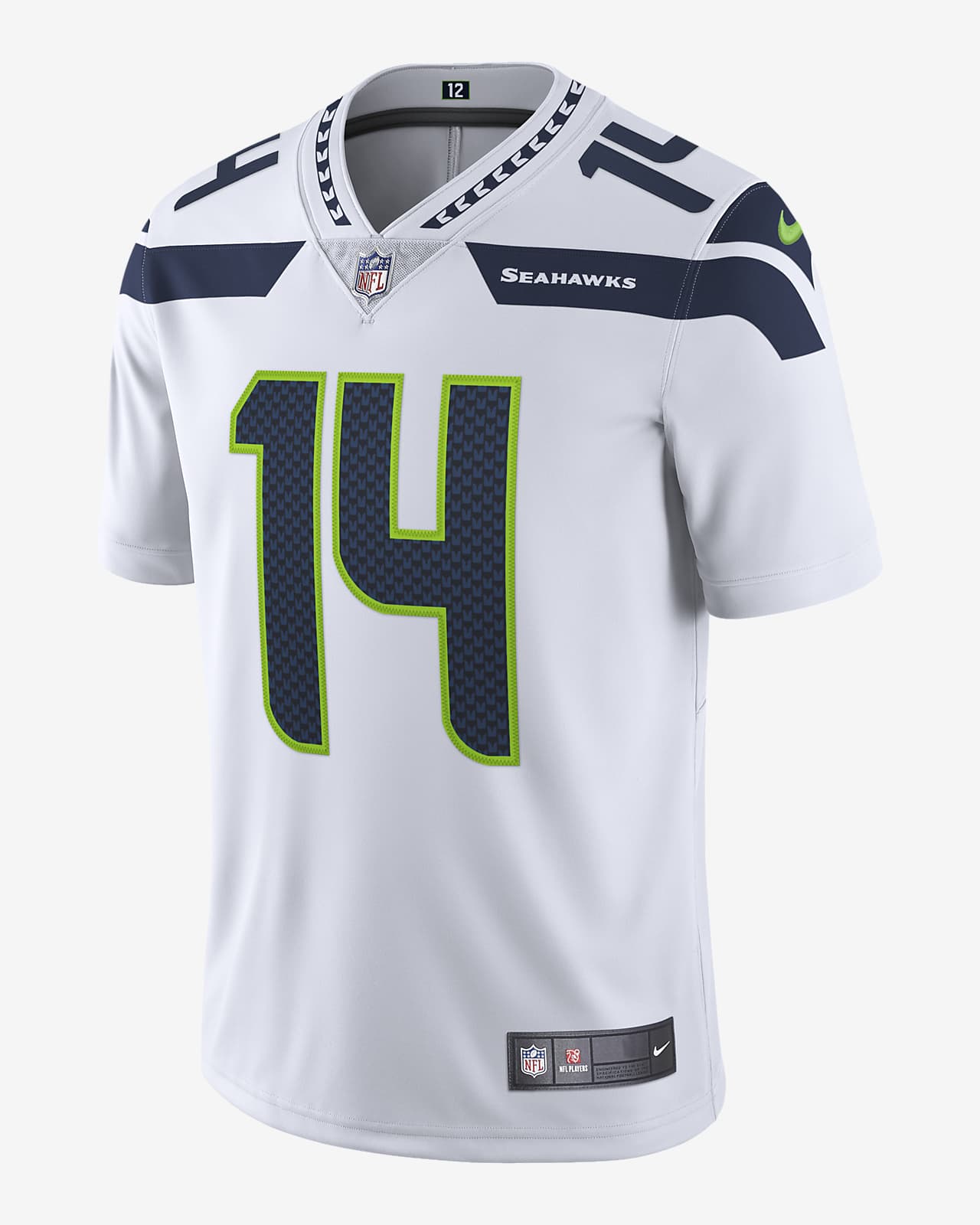 Bienes pompa amortiguar Jersey de fútbol americano edición limitada para hombre NFL Seattle Seahawks  Nike Vapor Untouchable (DK Metcalf). Nike.com