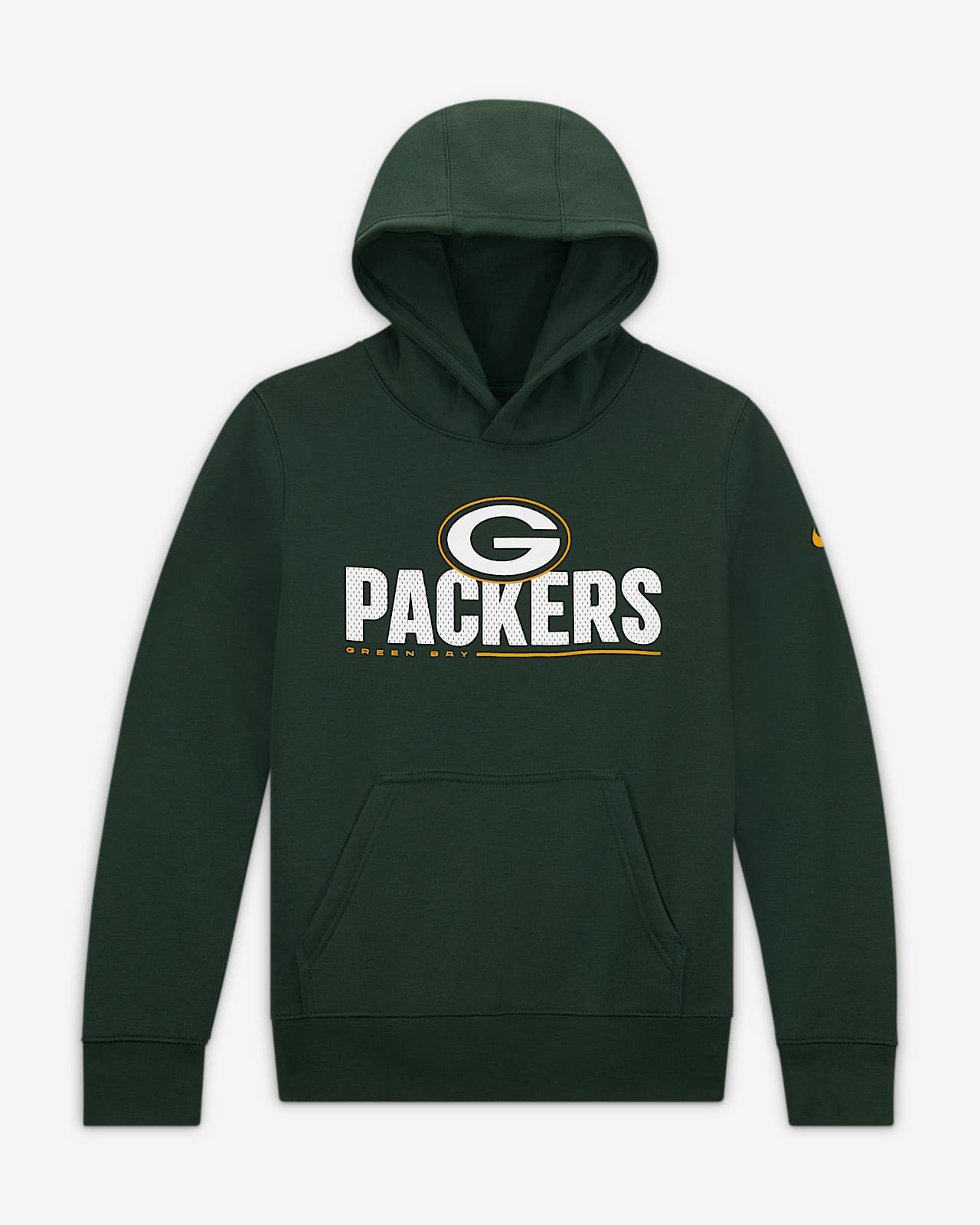 Nike (NFL Green Bay Packers) Sudadera con capucha - Niño/a. Nike ES