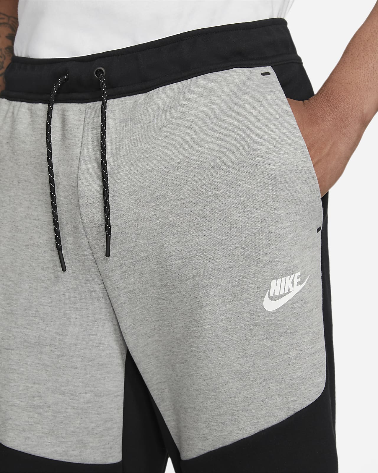 fleece nike joggers mens