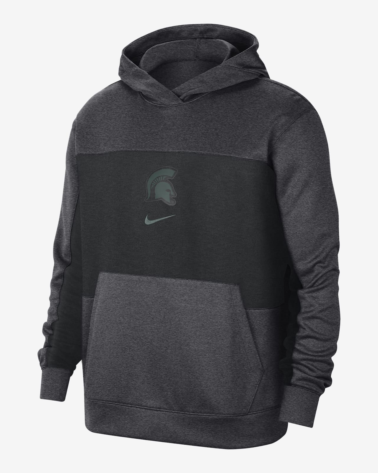 michigan state nike pullover