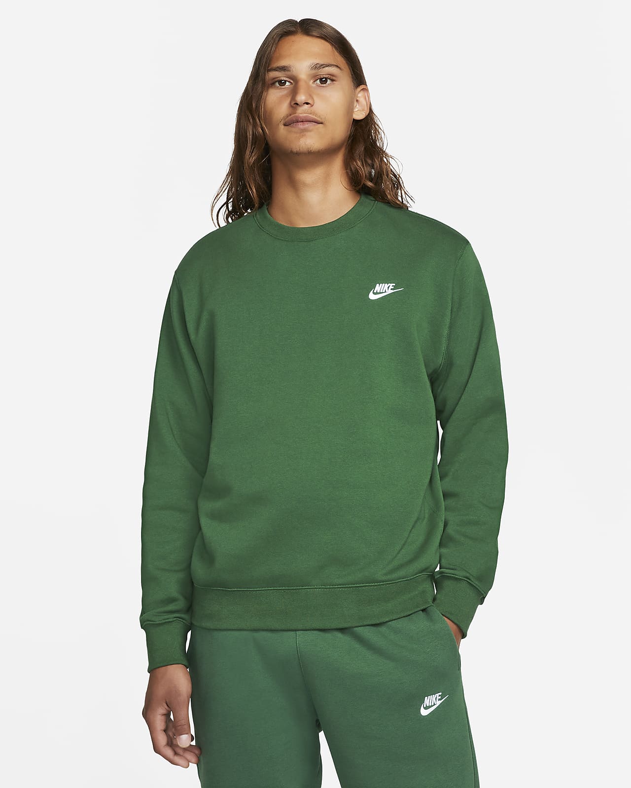 Mikina Nike Sportswear Club Fleece s kulatým výstřihem