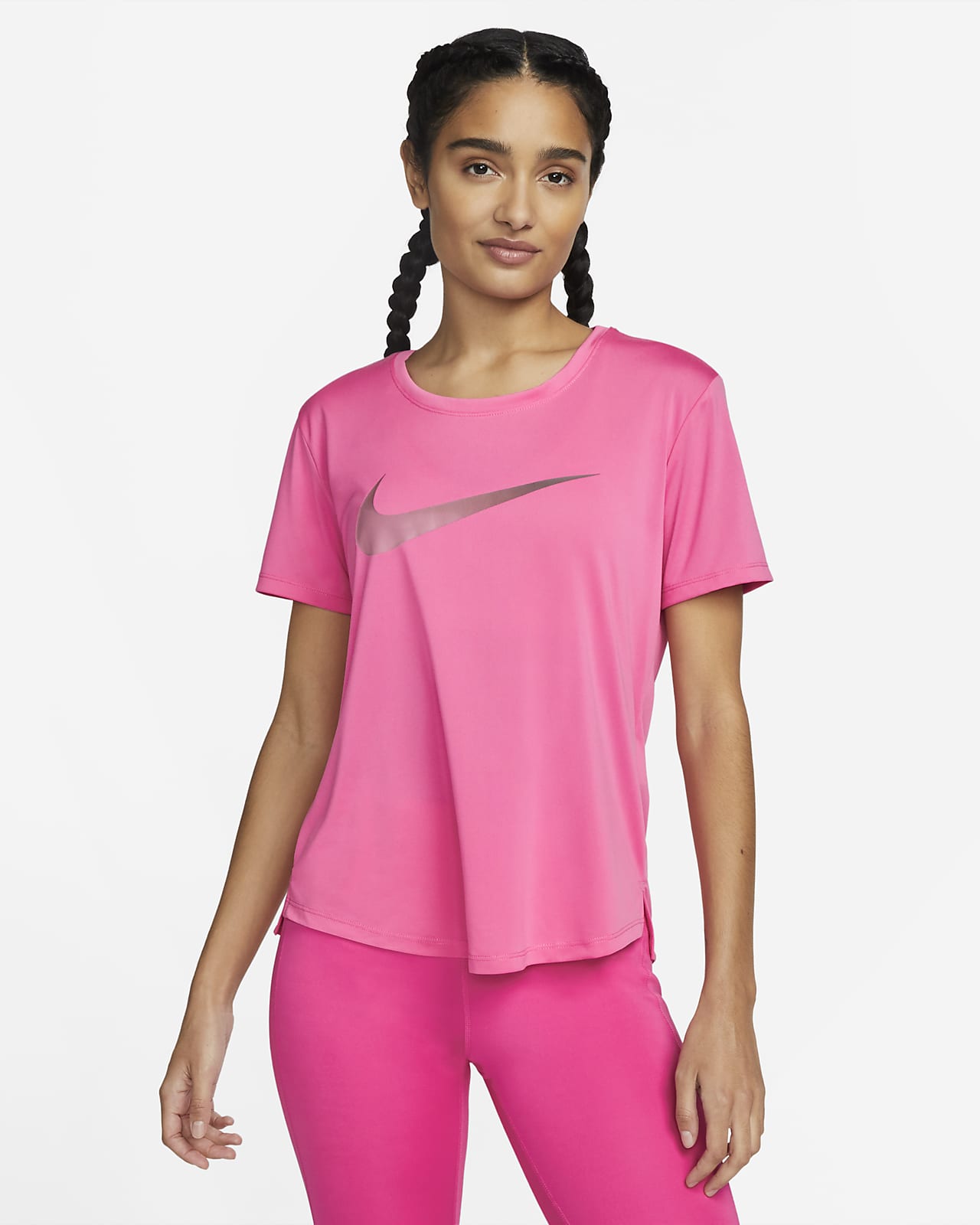 Nike Dri-FIT One Women's Short-Sleeve Running Top. Nike AE