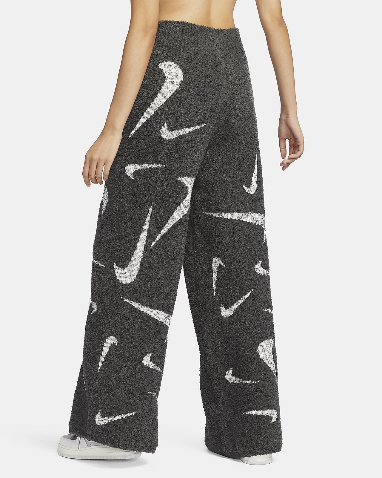 Nike Sportswear Phoenix Cozy Bouclé Women's High-Waisted Wide-Leg Knit Pants