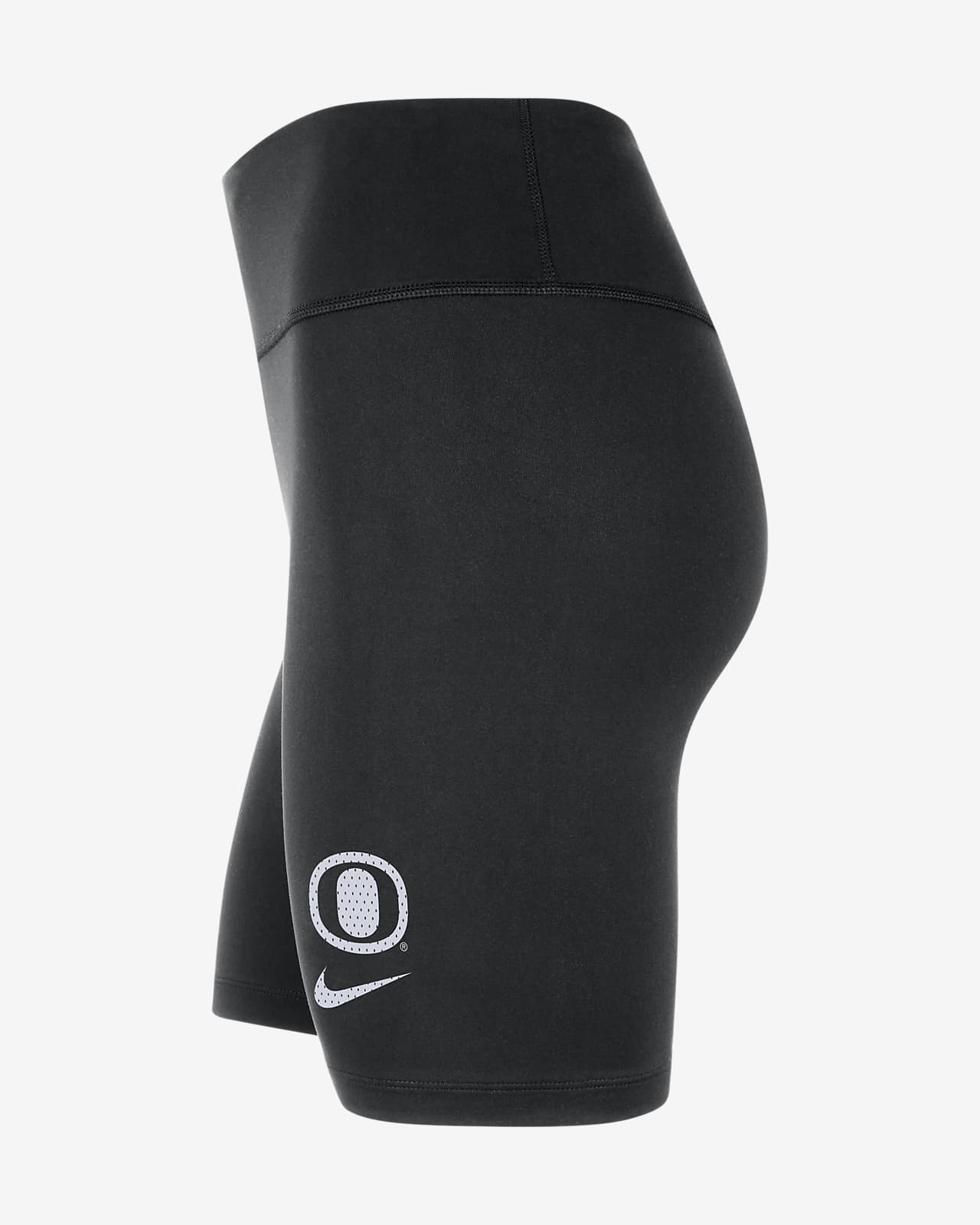 Oregon Women's Nike One College 7 Biker Shorts.