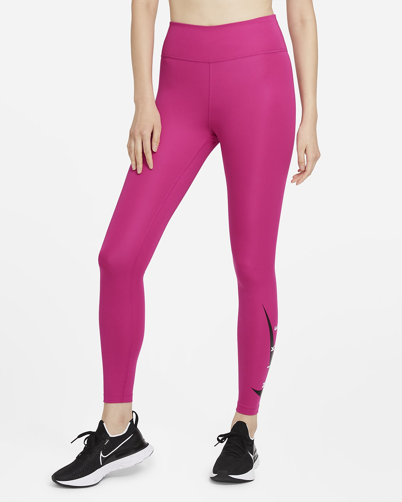 nike pink running leggings