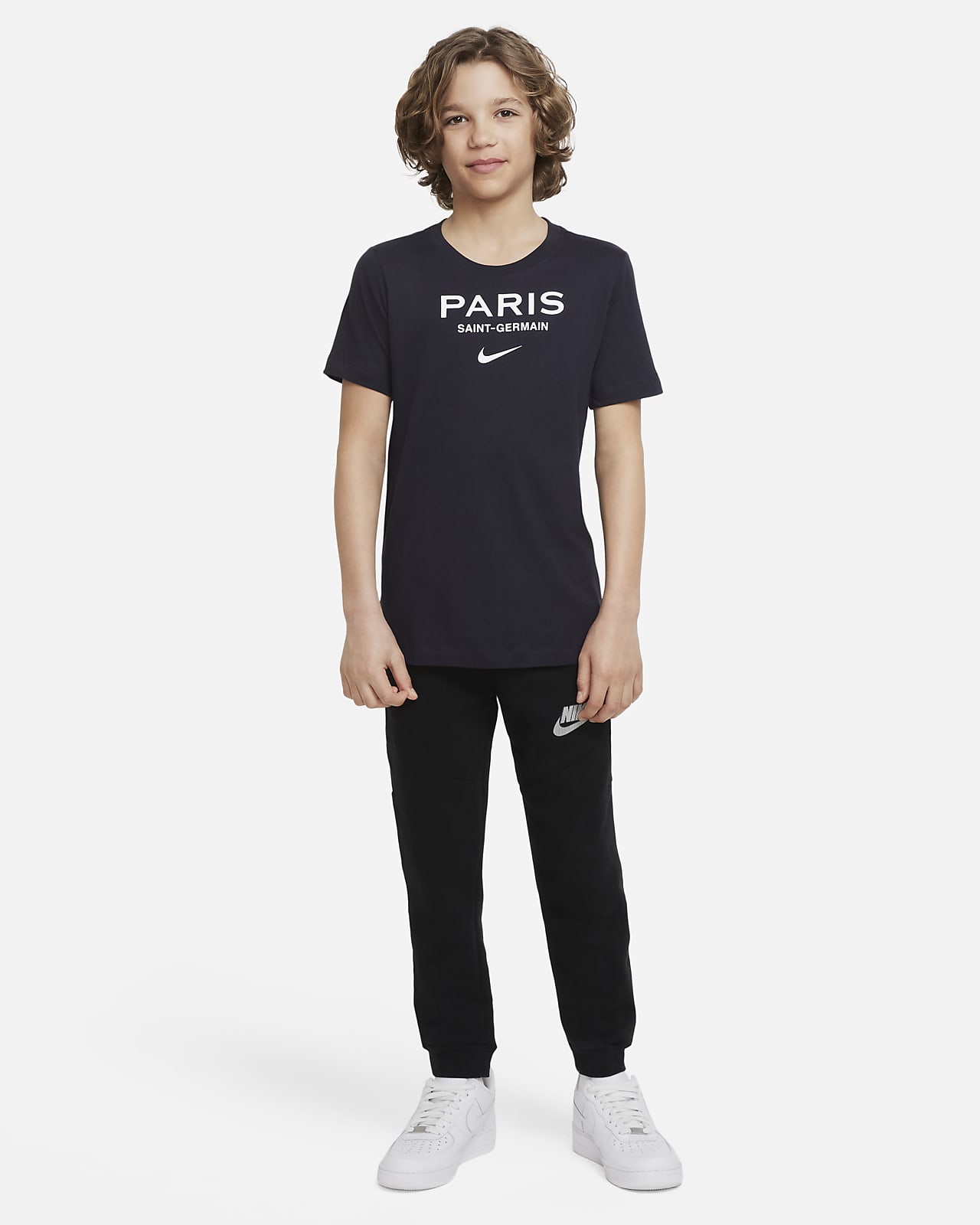 dubbel Chip Definitief Paris Saint-Germain Swoosh Big Kids' Soccer T-Shirt. Nike.com