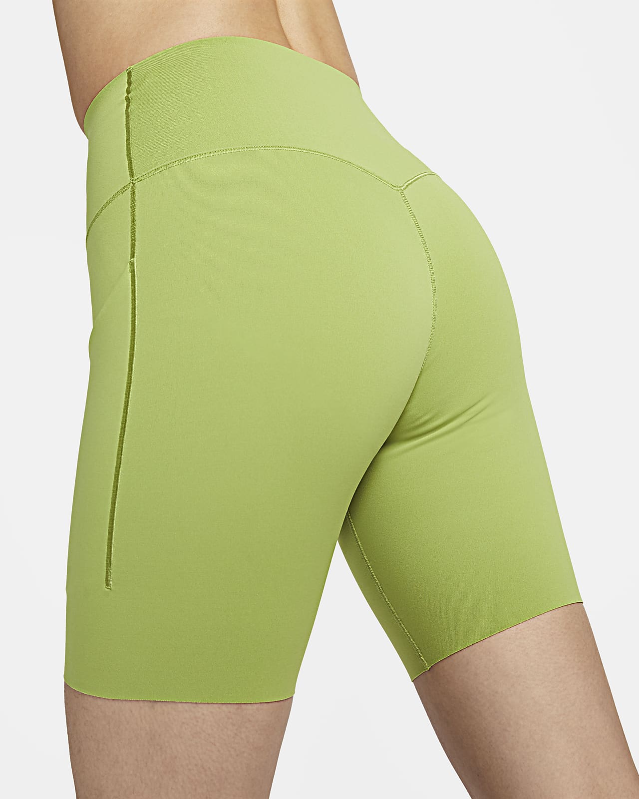 Nike Universa Women's Medium-Support High-Waisted 20cm (approx.) Biker  Shorts with Pockets. Nike MY
