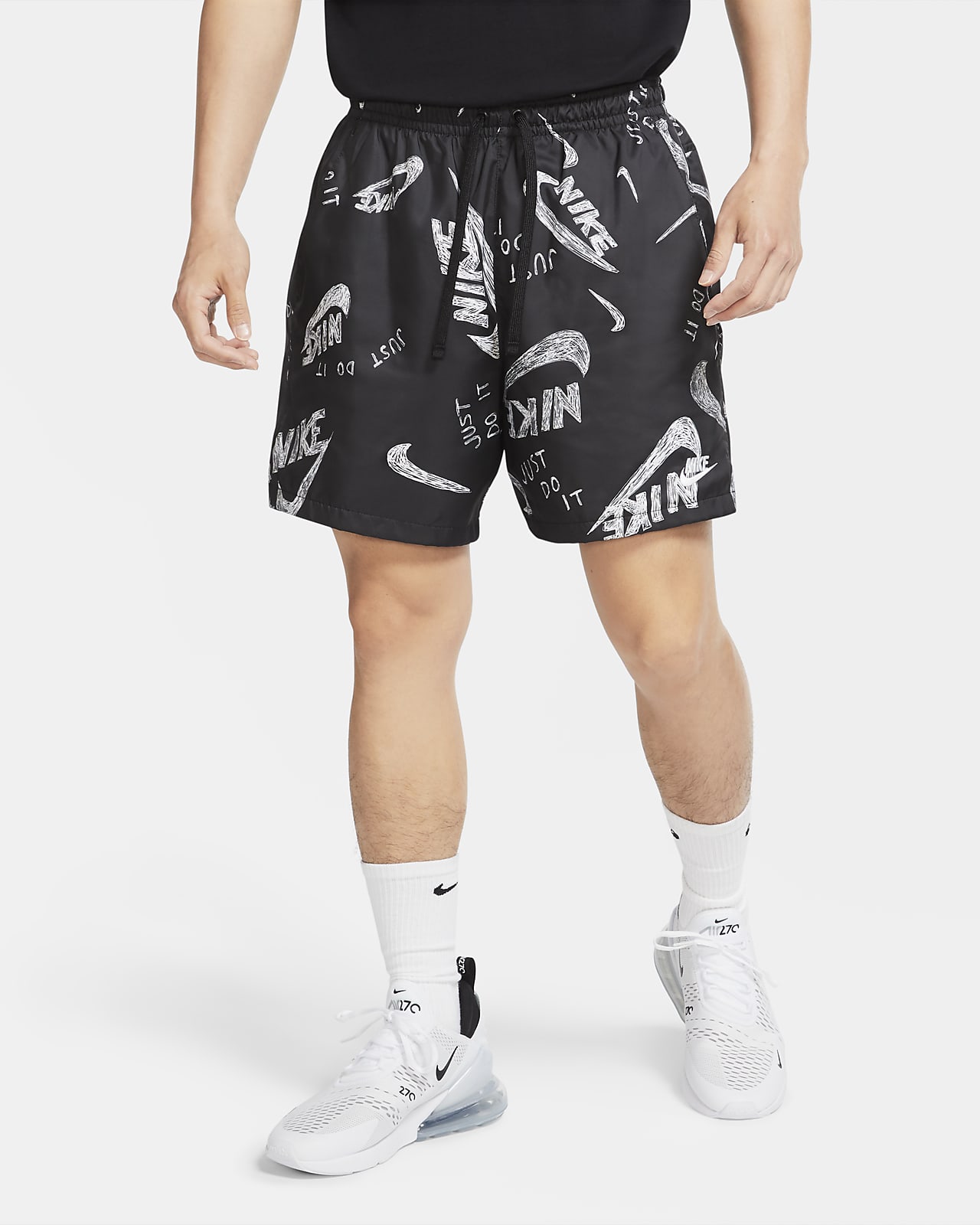 Nike Sportswear Men's Print Shorts. Nike BE