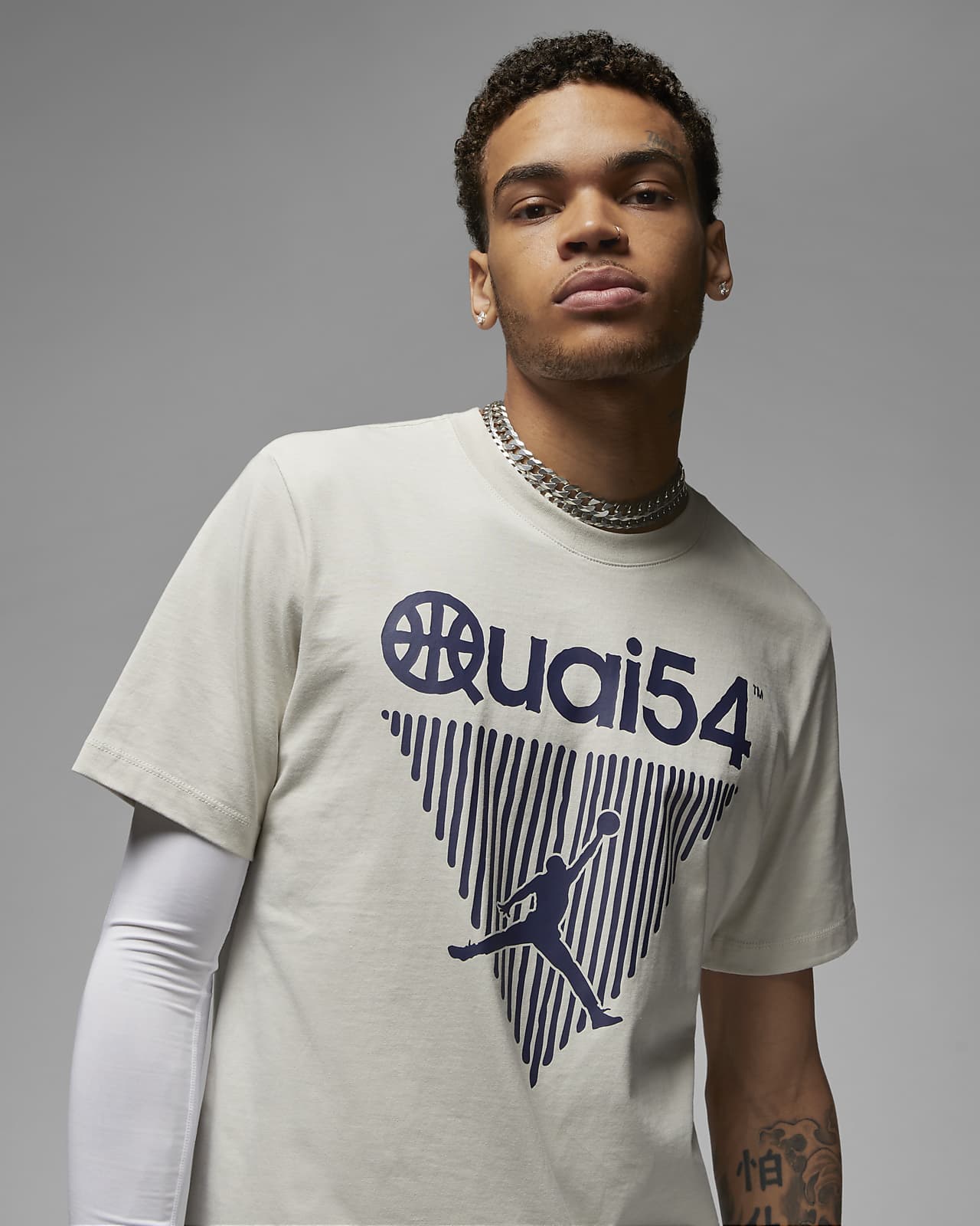 Jordan Quai 54 T-shirt voor heren. Nike NL