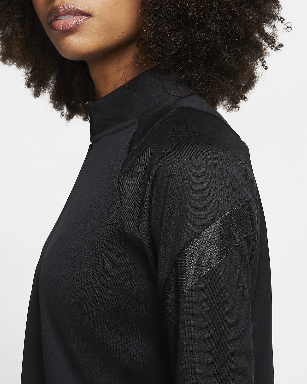 nike academy top black
