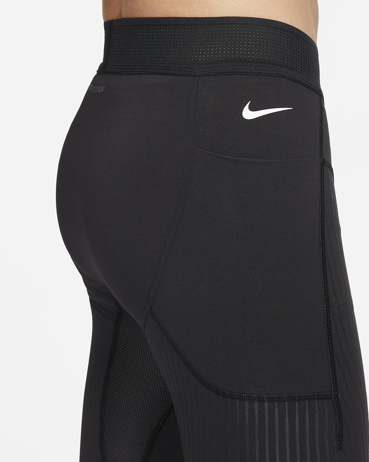NWT Nike Pro Dri-Fit ADV Recovery Leggings Pants Gym DD1705 010 BLACK L  RARE
