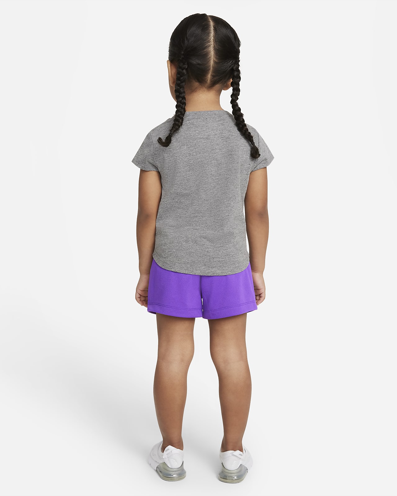 Conjunto de playera y shorts tie-dye para niños pequeños Nike. Nike.com