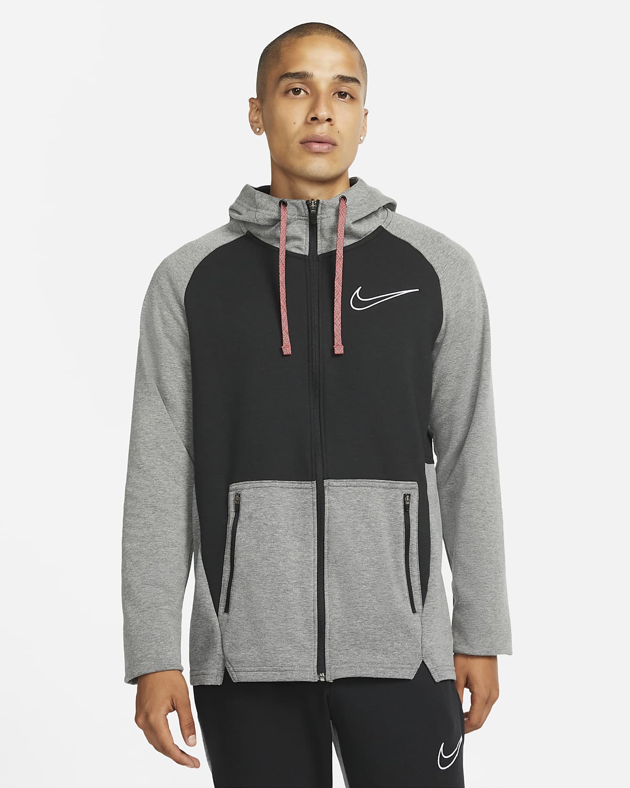 Nike Therma-FIT Sudadera de entrenamiento con capucha y cremallera completa  - Hombre. Nike ES