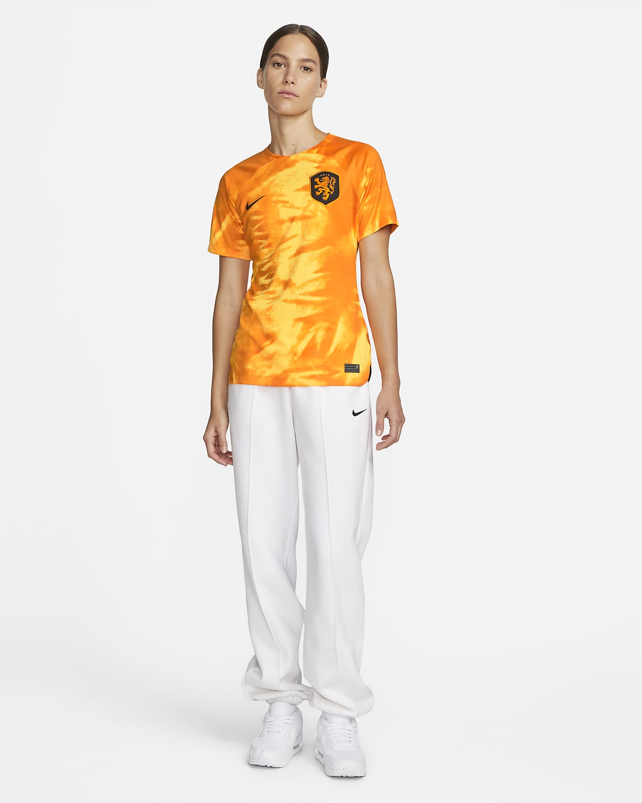 Camisola Nike Holanda Segundo Equipamento Stadium Euro 2022 Mulher White -  Fútbol Emotion