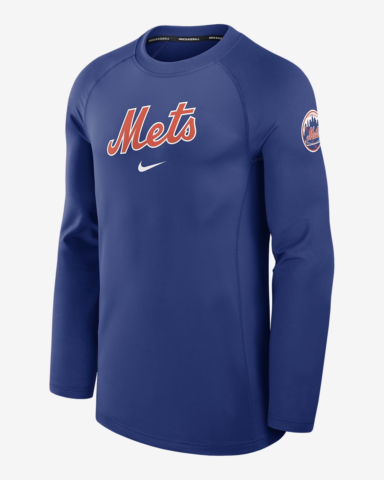New York Mets Authentic Collection Game Time Men's Nike Dri-FIT MLB Long-Sleeve T-Shirt