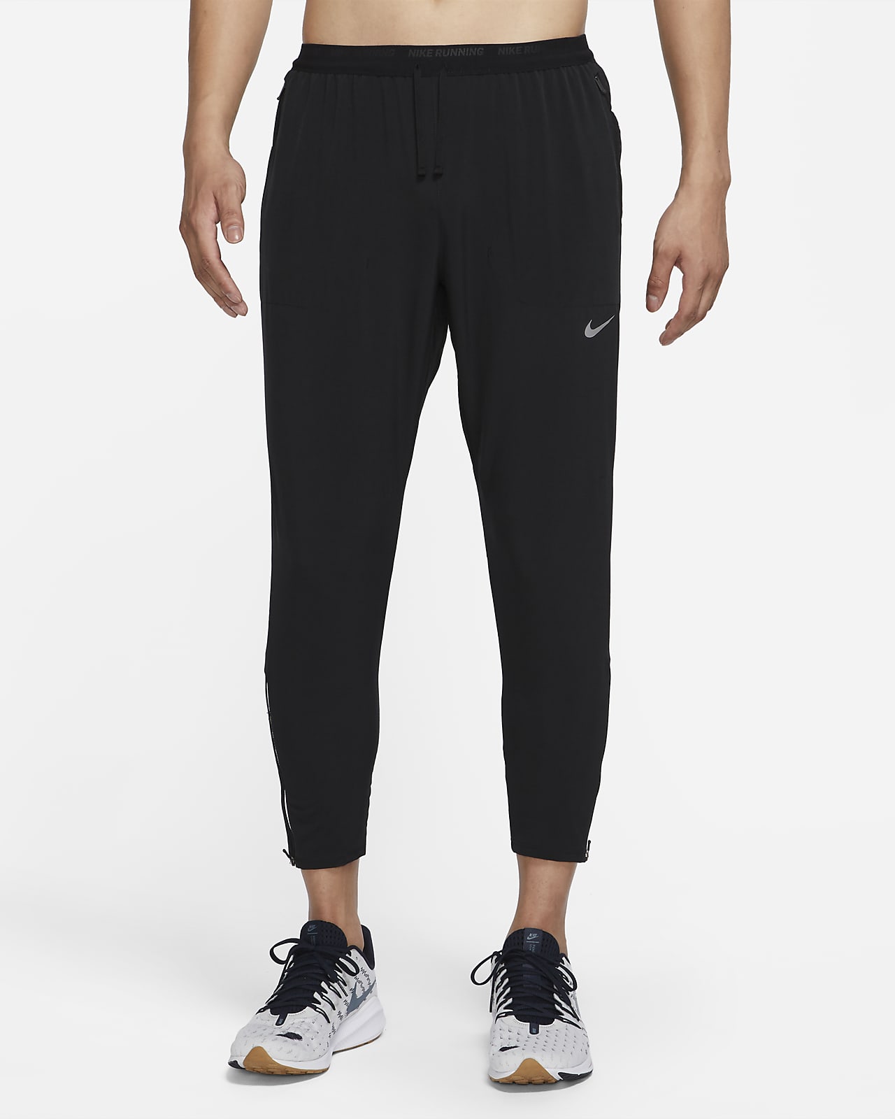 กางเกงวิ่งขายาวผู้ชายแบบทอ Nike Dri-FIT Phenom Elite