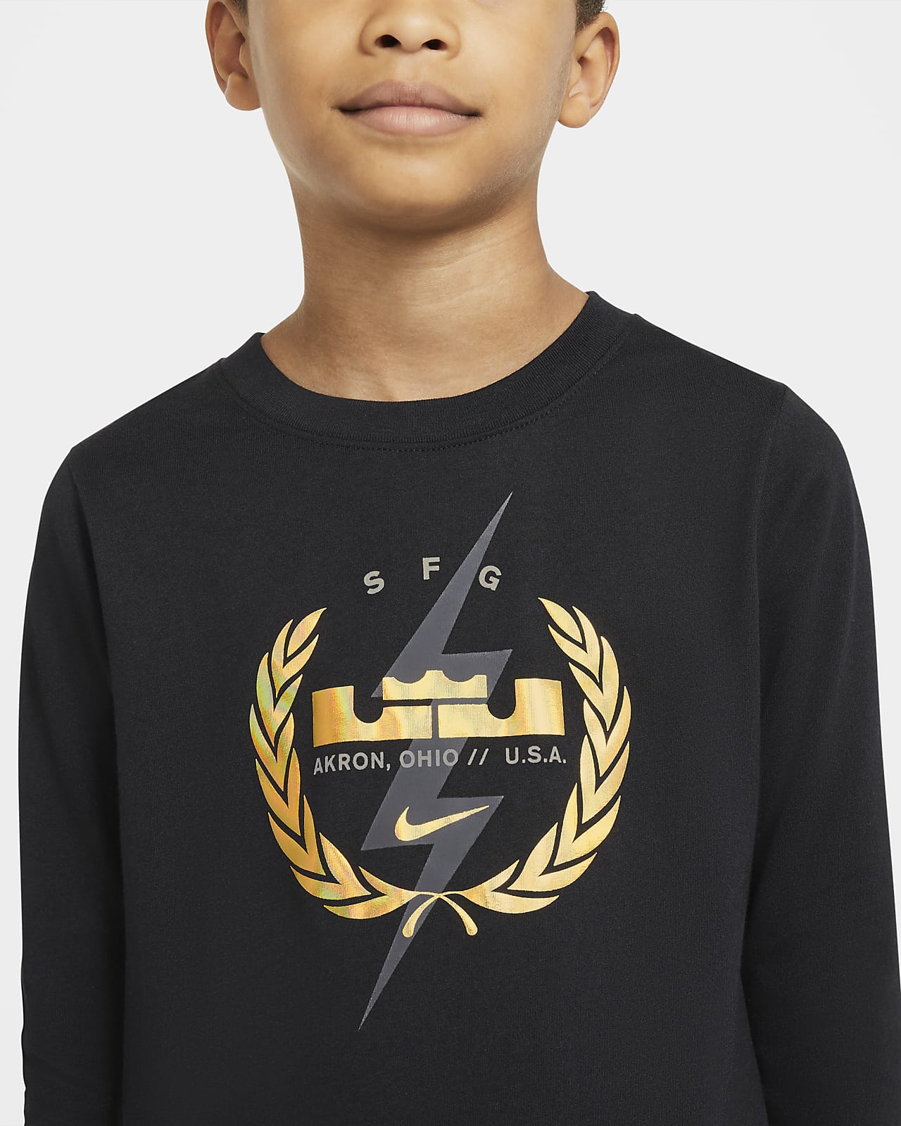  Nike  Dri  FIT  LeBron  Big Kids Boys Long Sleeve Training 