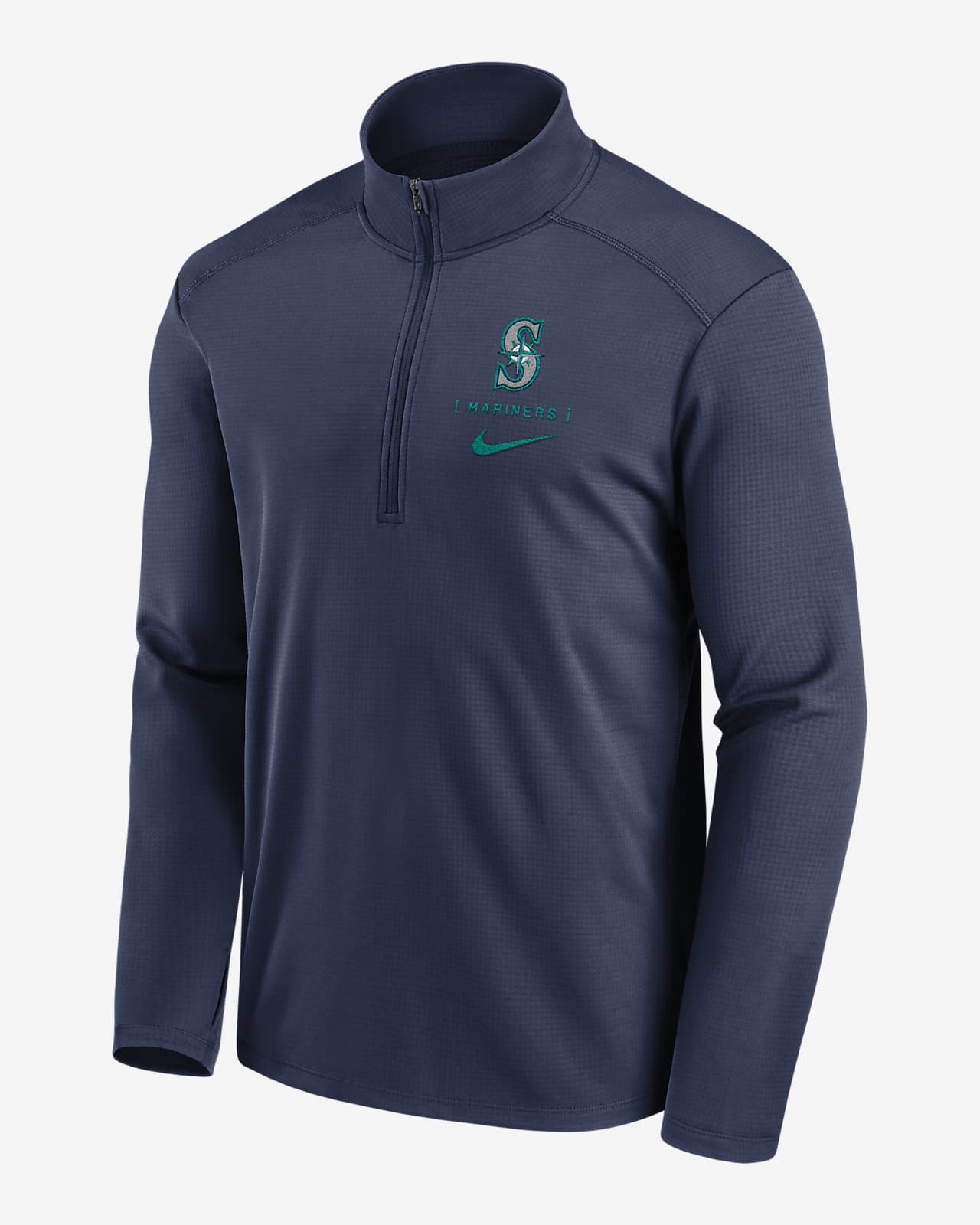 Seattle Mariners Franchise Logo Pacer Men's Nike Dri-FIT MLB 1/2-Zip Jacket
