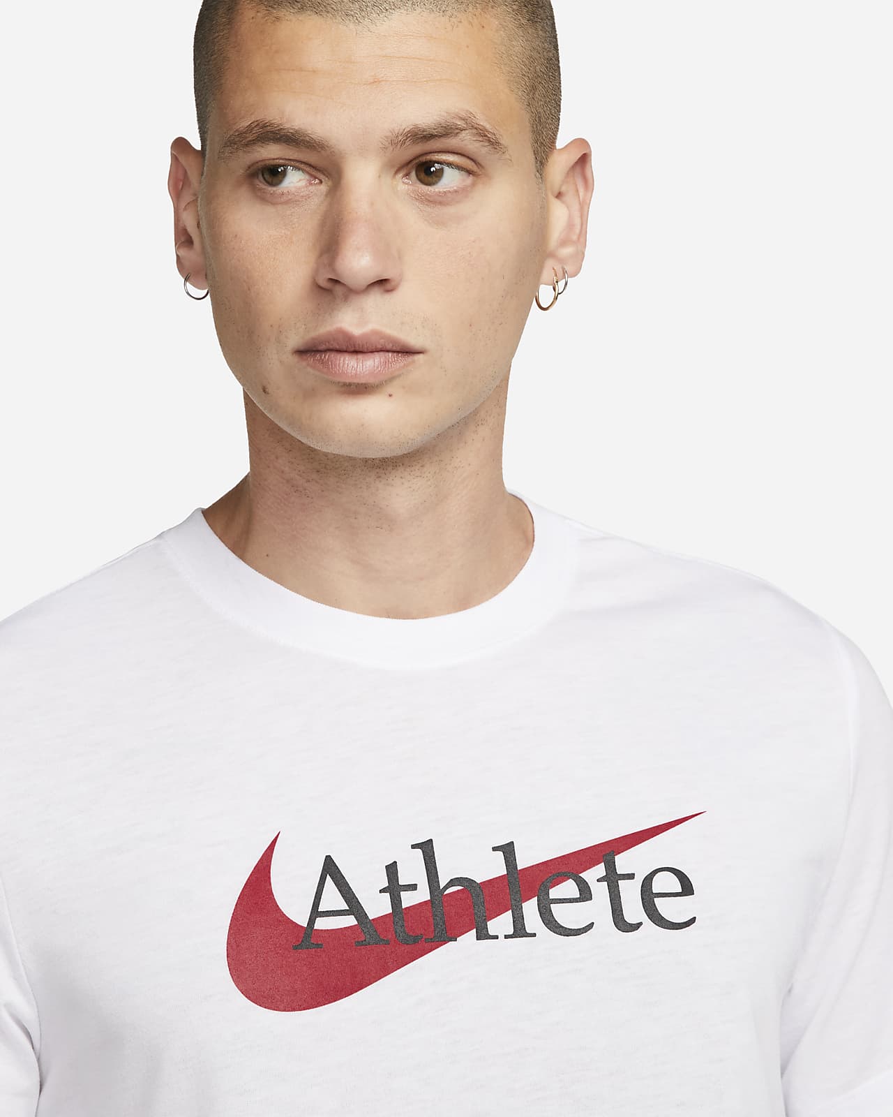 nike swoosh training t shirt