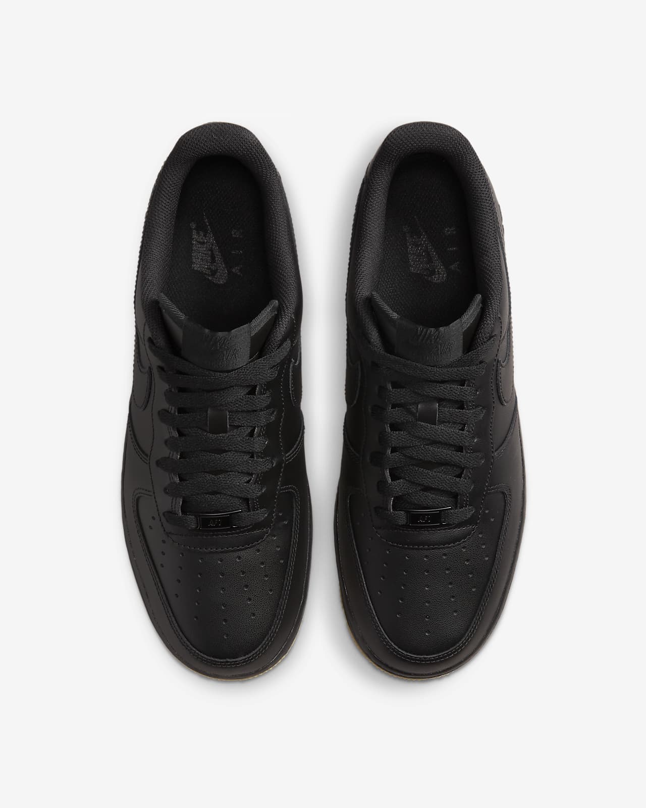 Black gum shop nike air force