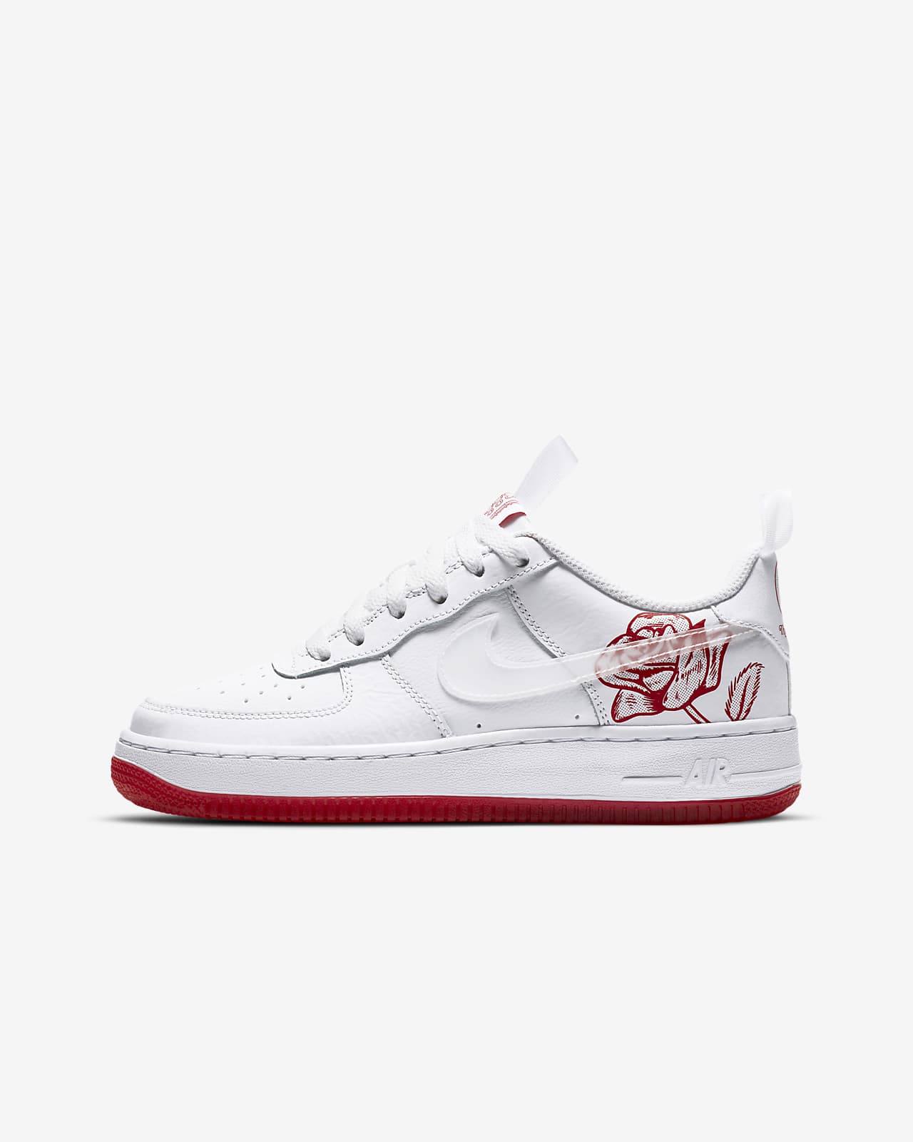 white air force 1 big kid