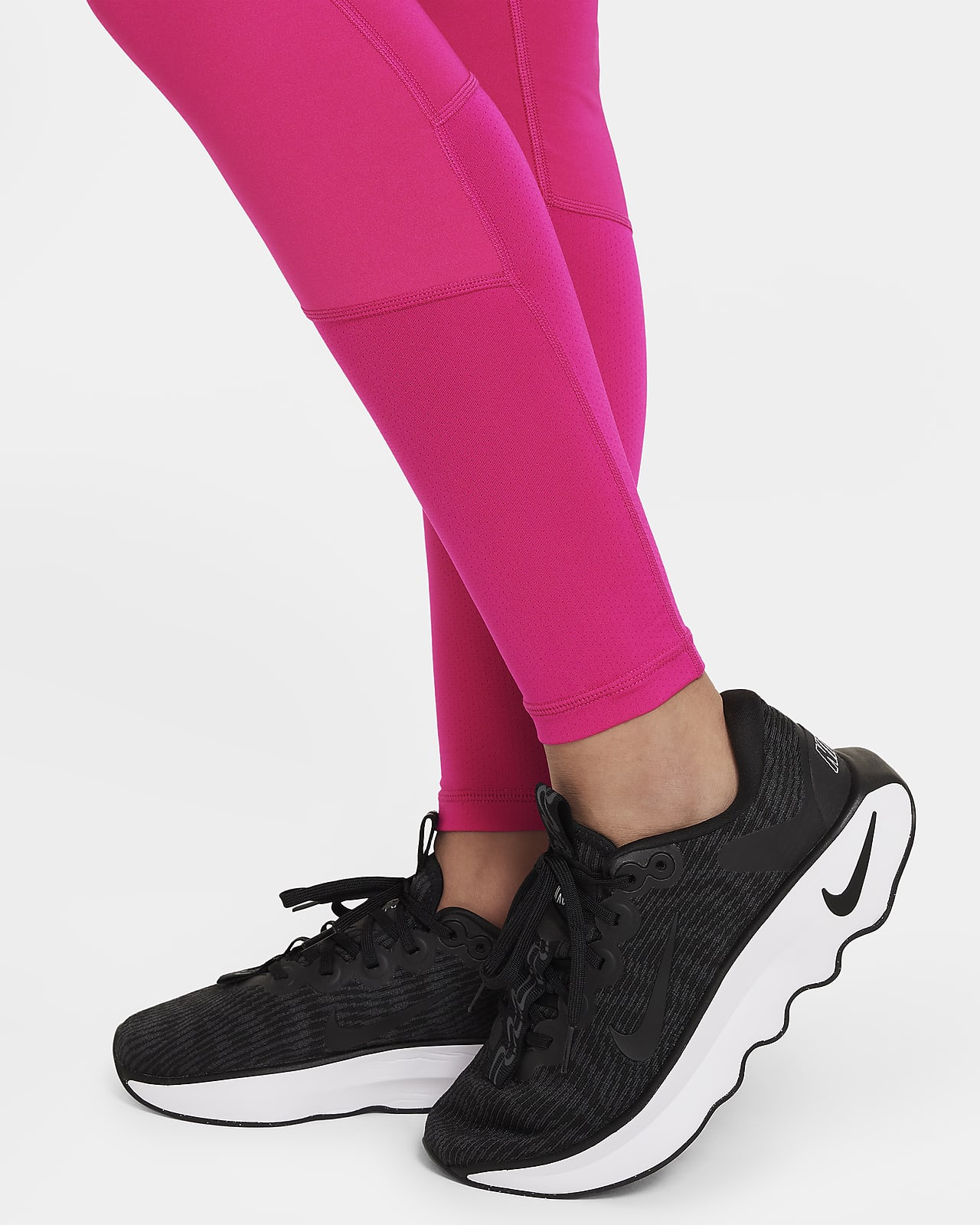 Nike Older Girls One Luxe Leggings - Black