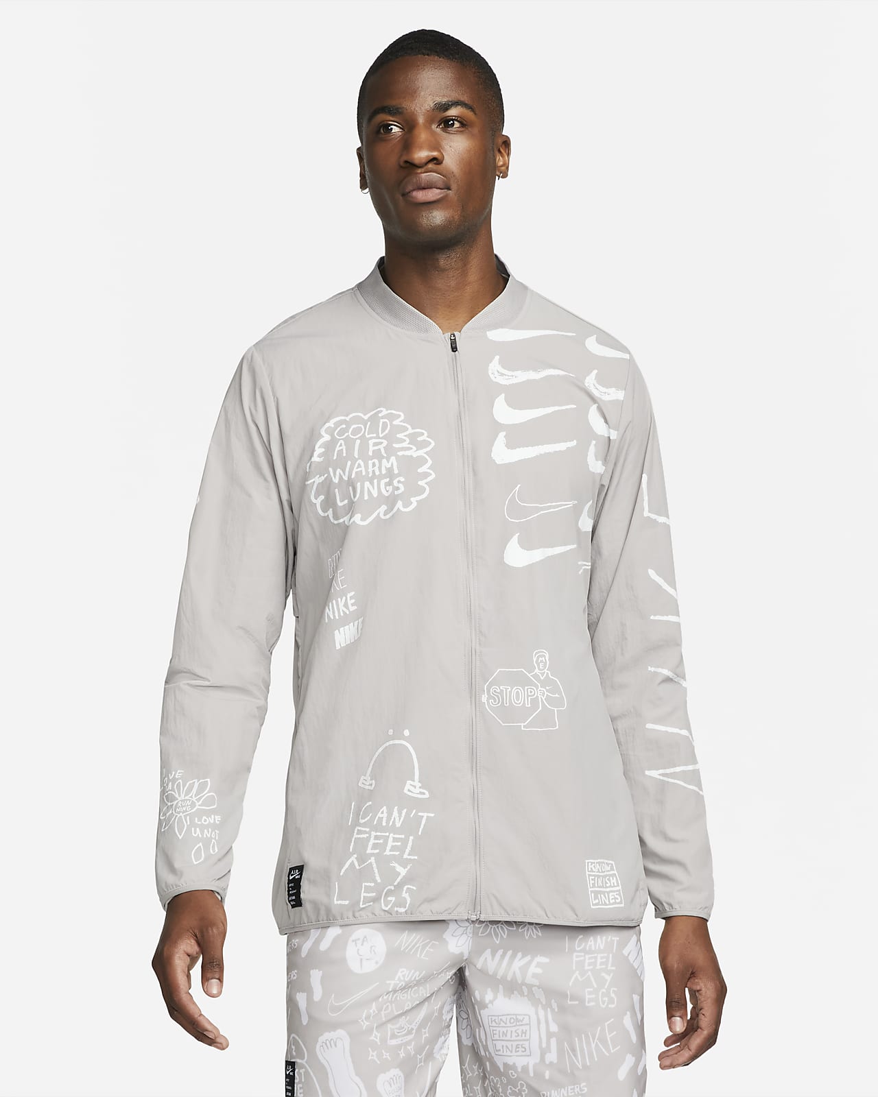 Nike Run A.I.R.Veste de running Nike Run A.I.R. Nathan Bell pour Homme