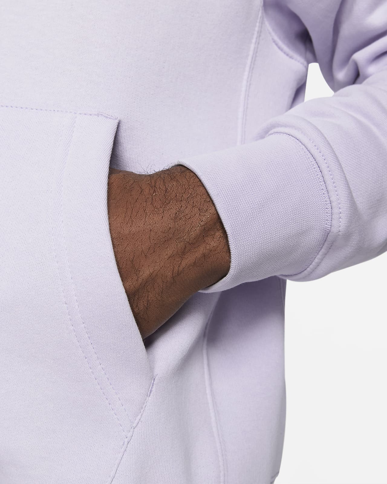 nike sportswear club fleece embroidered hoodie
