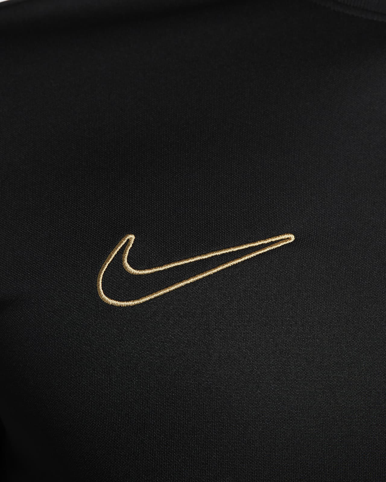 Black and gold outlet nike top