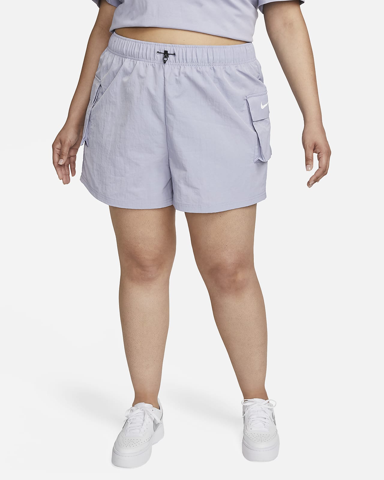 Shorts de alto de Woven para mujer Sportswear (talla grande). Nike.com