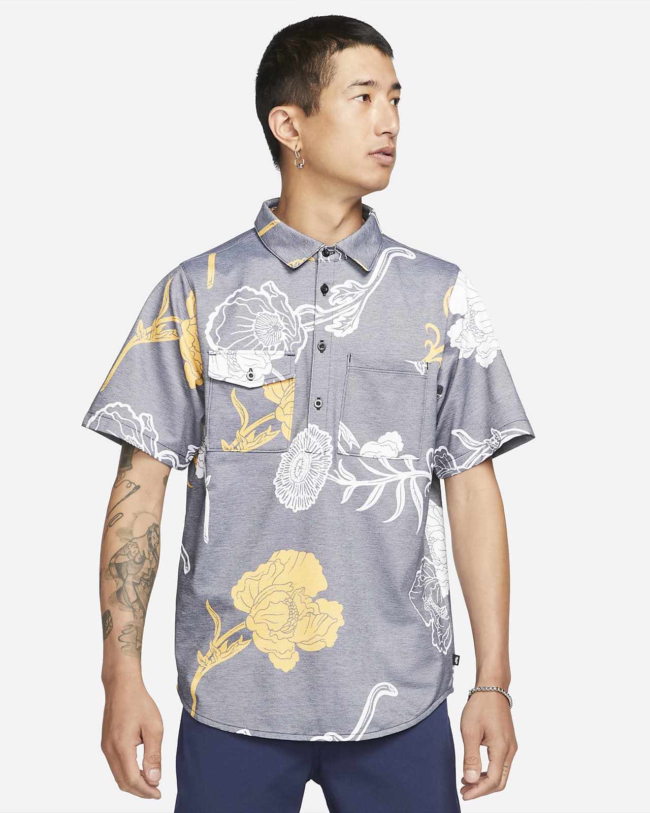 nike sb button up