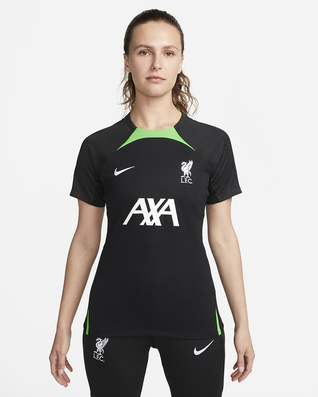Liverpool FC Strike Nike Dri-FIT Fußball-Oberteil aus Strickmaterial für Damen