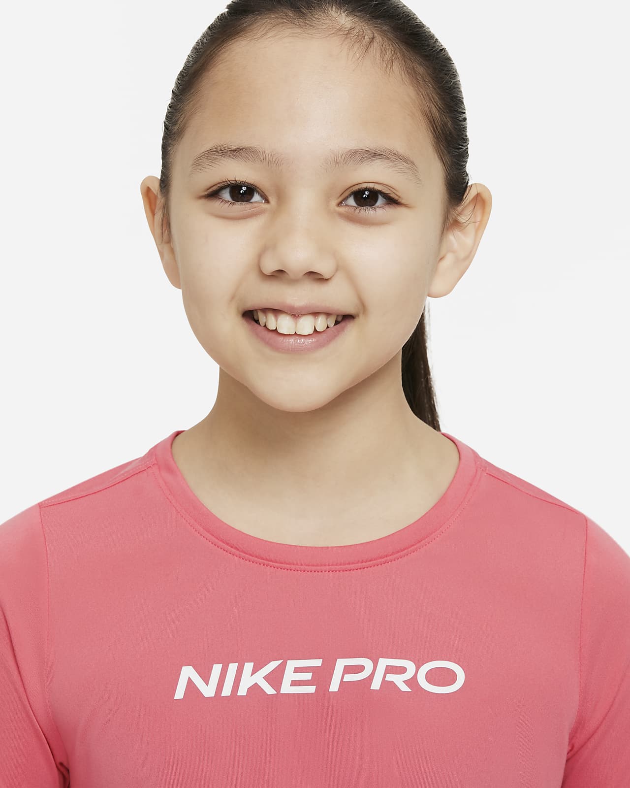 Nike Pro Dri-FIT One Older Kids' (Girls') Top. Nike SA