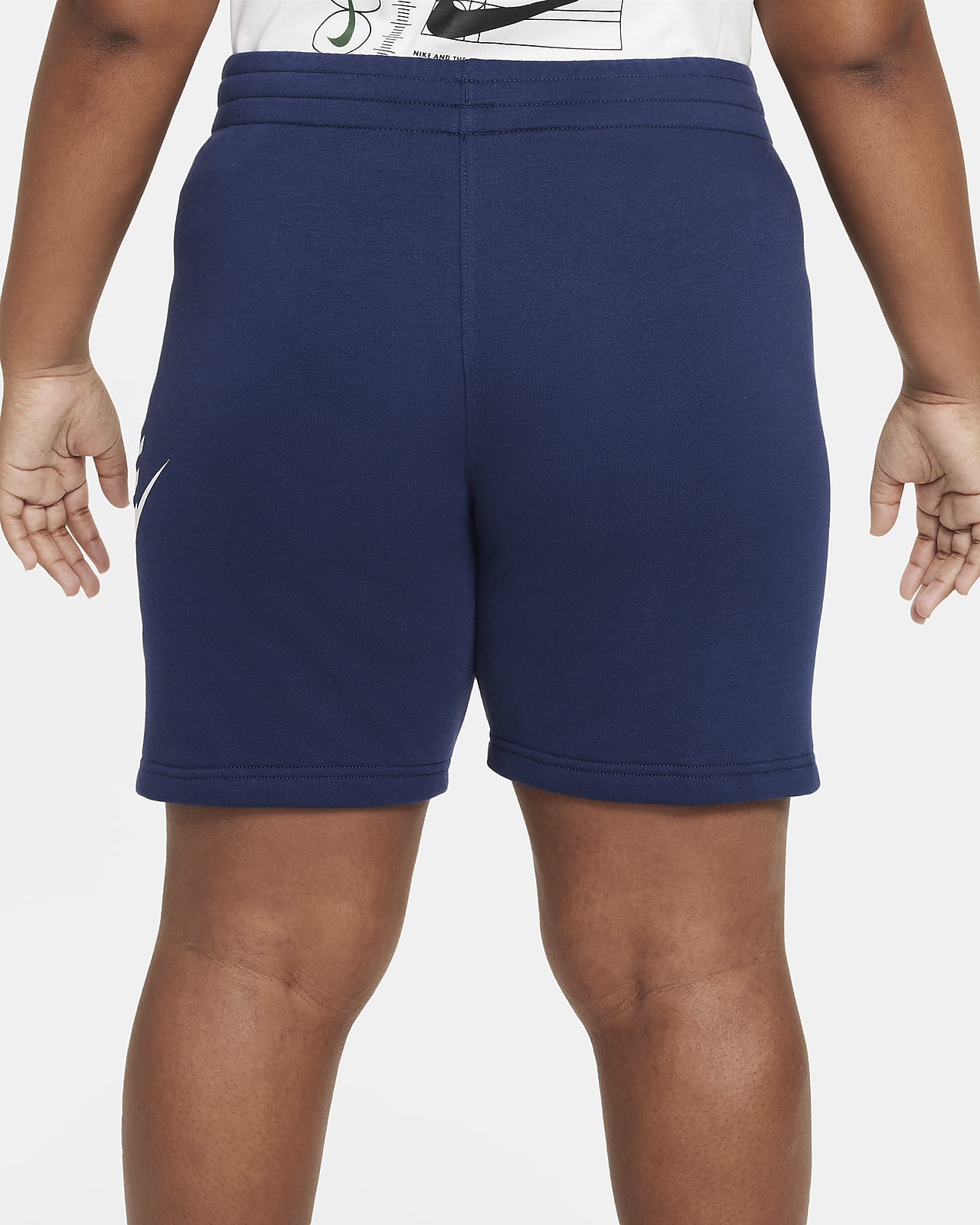 Nike Sportswear Club Fleece Older Kids' French Terry Shorts (Extended Size)